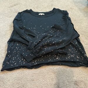 Z Supply Cropped Sweatshirt Size M